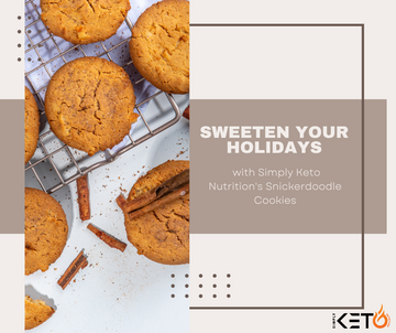 Sweeten Your Holidays with Simply Keto Nutrition's Snickerdoodle Cookies