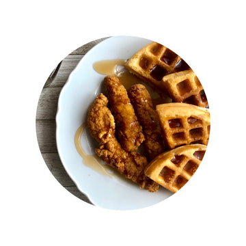 Chicken & Waffles- Keto Style