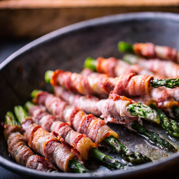 Keto Bacon-Wrapped Asparagus